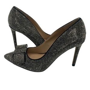 Inc Pumps bow silver